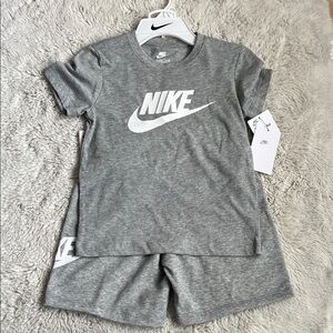 Nike Kids Gray Matching Set